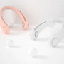 Ventilation Portable pour Cou Suspendu, USB Rechargeable - Rose