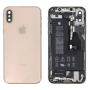 Back Cover Housing iPhone XS Gold - Charging Connector + Battery (Original Dismantled) - Grade B