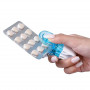 Pilulier Portable avec Ouvre-Boîte pour une Prise de Médicaments Facile et Hygiénique