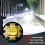 Lampe de Poche P50 Anti-Émeuten, Technologie Quad-Core, Éclairage Ultra Lumineux pour Sécurité Extérieure
