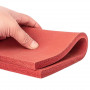 Tapis de Pressage en Silicone pour Machines à Plastifier de 0.5Cm - Rouge