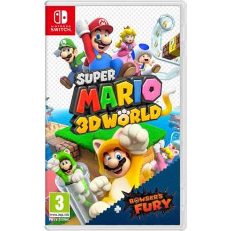 Nintendo Switch Games Super Mario 3D World Bowser's Fury