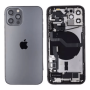 Back Cover Housing iPhone 12 Pro Black  - Charging Connector (Original Disassembled) Grade A