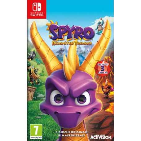 Nintendo Switch Games Spyro Reignited Trilogy