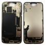Chassis iPhone 15 sans Vitre Arrière avec Batterie Jaune eSIM US (Origine Demonté) Grade A