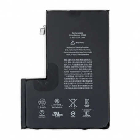 Battery iPhone 15 Pro Max + Adhesive Type - Pure Cobalt (ECO Ti)