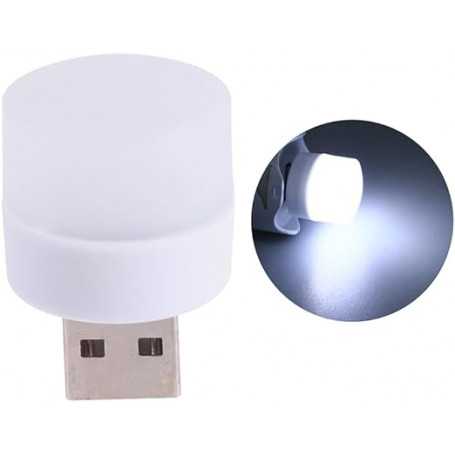 Mini Veilleuse LED USB pour Une Luminosité Douce - Blanc
