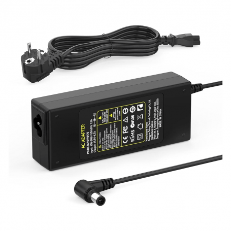 Chargeur Secteur PC Sony 90W / 19.5V  4.7A Embout 6.5*4.4mm