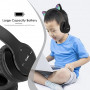 Helmet Stereo Bluetooth P47M with Earpiece Luminous - Black