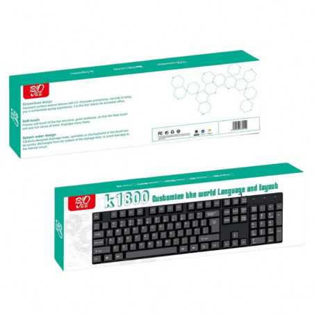 Keyboard Wired USB K1800 - Keyboard Spanish