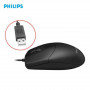 Souris Filaire USB Philips 7234/M234 - Noir