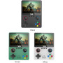 Mini Game Console Video X6 with Music Function and Double Joystick - White