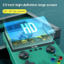 Mini Console de Jeu Vidéo X6 avec Fonction Musique et Double Joystick - Blanc