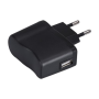 Adaptateur Secteur USB Condor GFS206 - 5V - 0.5A -  2.5W - Noir - Vrac