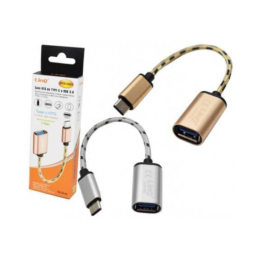 Câble OTG USB-C/USB LinQ OTG U823 | Etech-Parts