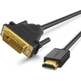 Câble HDMI / DVI 24+1 1,5M LinQ A2090B | Etech-Parts