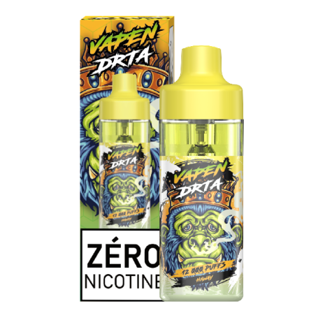 Vapoteuse E-Liquide Rechargeable - Vapen Drta - 12000 puffs 0% Nicotine - Haway