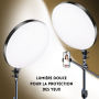 Luminaire of Circular Photography LED with 2.4G Remote Control - MOBET M666 - 32 CM