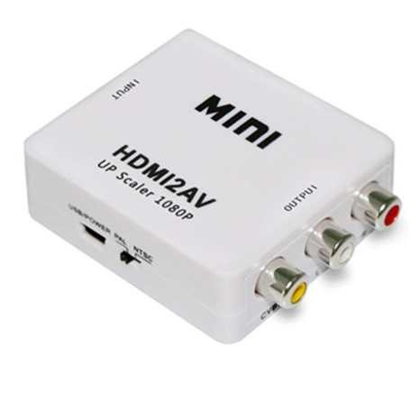 Mini 1080p HD Video Converter - HDMI to AV