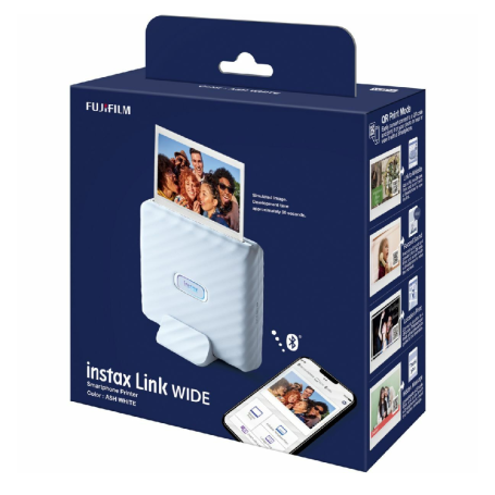 Imprimante Photo Portable FUJIFILM Instax Link Wide White