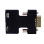 Converter Input HDMI Female Audio to VGA Male - Black