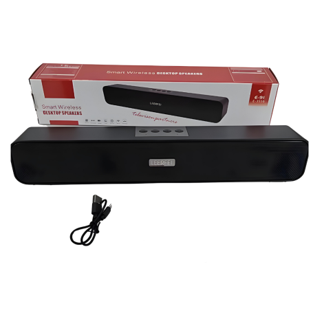 Haut-parleur Sans fil Intelligent USB E-91 / E-3556 - Noir