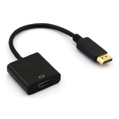 Mini DisplayPort Male Adapter to HDMI Female - Black