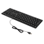 Keyboard Wired USB K1800 - Keyboard Arabic