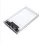 Case for Hard Drive External USB 3.0 2.5HDD - Transparent