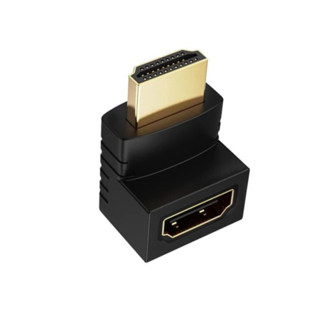 Adaptateur HDMI 90 degrés - Noir