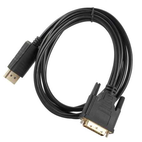 DisplayPort to DVI Cable with Intelligent IC Chip - 1.8M