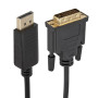 DisplayPort to DVI Cable with Intelligent IC Chip - 1.8M