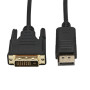 Câble DisplayPort vers DVI avec Puce IC intelligente - 1.8M