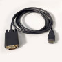 Cable HDTV/HDMI to VGA with Integrated Chip - 1.8M