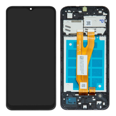 Screen Samsung Galaxy A03 Core (A032) Black + Chassis (Original Pack)