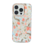 Transparent Case with Patterns for iPhone - Salmon