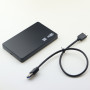 Boîtier pour Disque Dur Externe USB 3.0 2.5"HDD - Noir