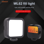 Lumière de Remplissage LED Tricolore WL62 avec Pince de fixation pour téléphone