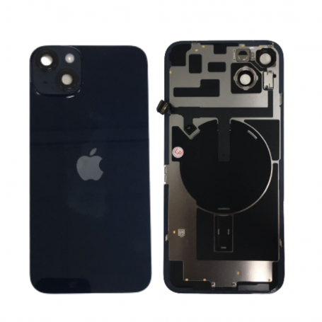 Rear Cover Glass iPhone 14 Black (Origin Disassembled) - Grade B