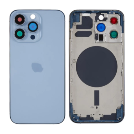 Châssis Vide iPhone 13 Pro Max Bleu (Origine Demonté) - Grade A