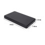 Boîtier pour Disque Dur Externe USB 3.0 2.5"HDD - Noir