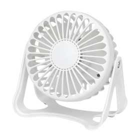 Ventilateur, Refroidisseur - Mini Ventilateur USB, Idéal pour Usage Quotidien (Sans Batterie) 11cm - Blanc, prix de gros.