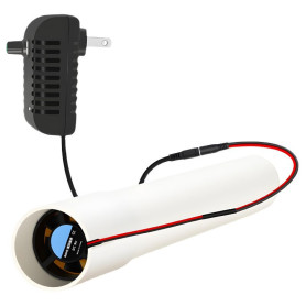 Ventilateur d'Échappement de Conduit 12V, Idéal pour la Ventilation des Espaces Confinés - 32MM