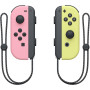 Paire de Manettes Joy-Con Switch Nintendo Rose Pastel/Jaune Pastel