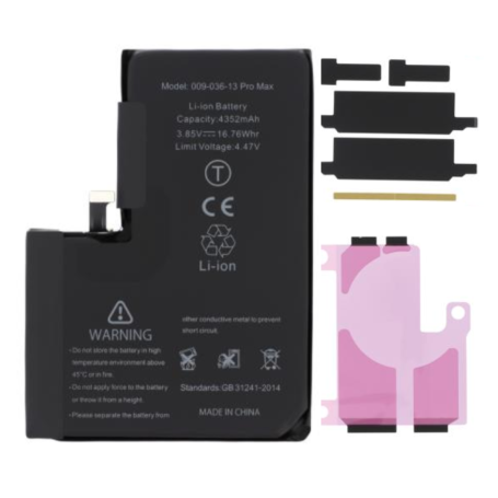 Batterie iPhone 13 Pro Max (Aucun pop-up/État 100%) Nécessaire BMS d'origine