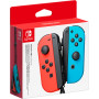 Pair of Joy-Con Controllers for Nintendo Switch Red / Blue Pastel