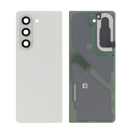 Rear Window Samsung Galaxy Z Fold 5 (F946) White (Without Logo)