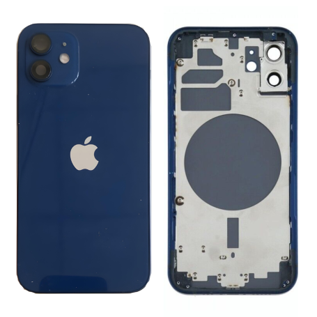 Châssis Vide iPhone 12 Mini Bleu (Origine Demonté) Grade A