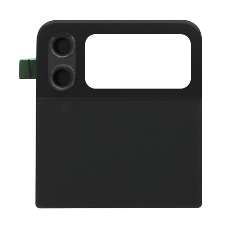 Upper Rear Window Samsung Galaxy Z Flip 4 (F721) Black (Without Logo)