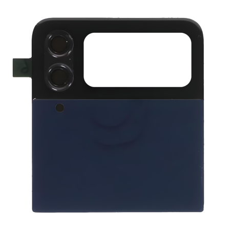 Upper Rear Window Samsung Galaxy Z Flip 4 (F721) Dark Blue (Without Logo)